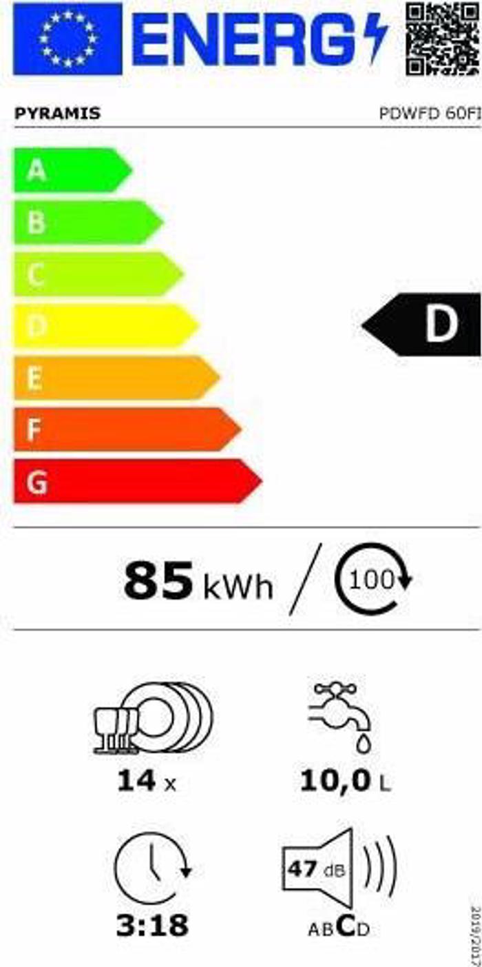 Pluntirio Piaton Pyramis PDWFD 60FI Mavro 60 cm D